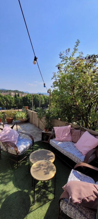 Maison Ancienne Romantique Avec Terrasse Panoramique Vaison-la-Romaine Esterno foto